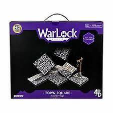 WarLock Tiles: Town Square - Town & VIllage